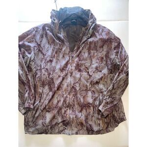 Natural Gear NatGear‎ Camo Hooded Coat Jacket Camouflage Mens Size 3XL Hunt